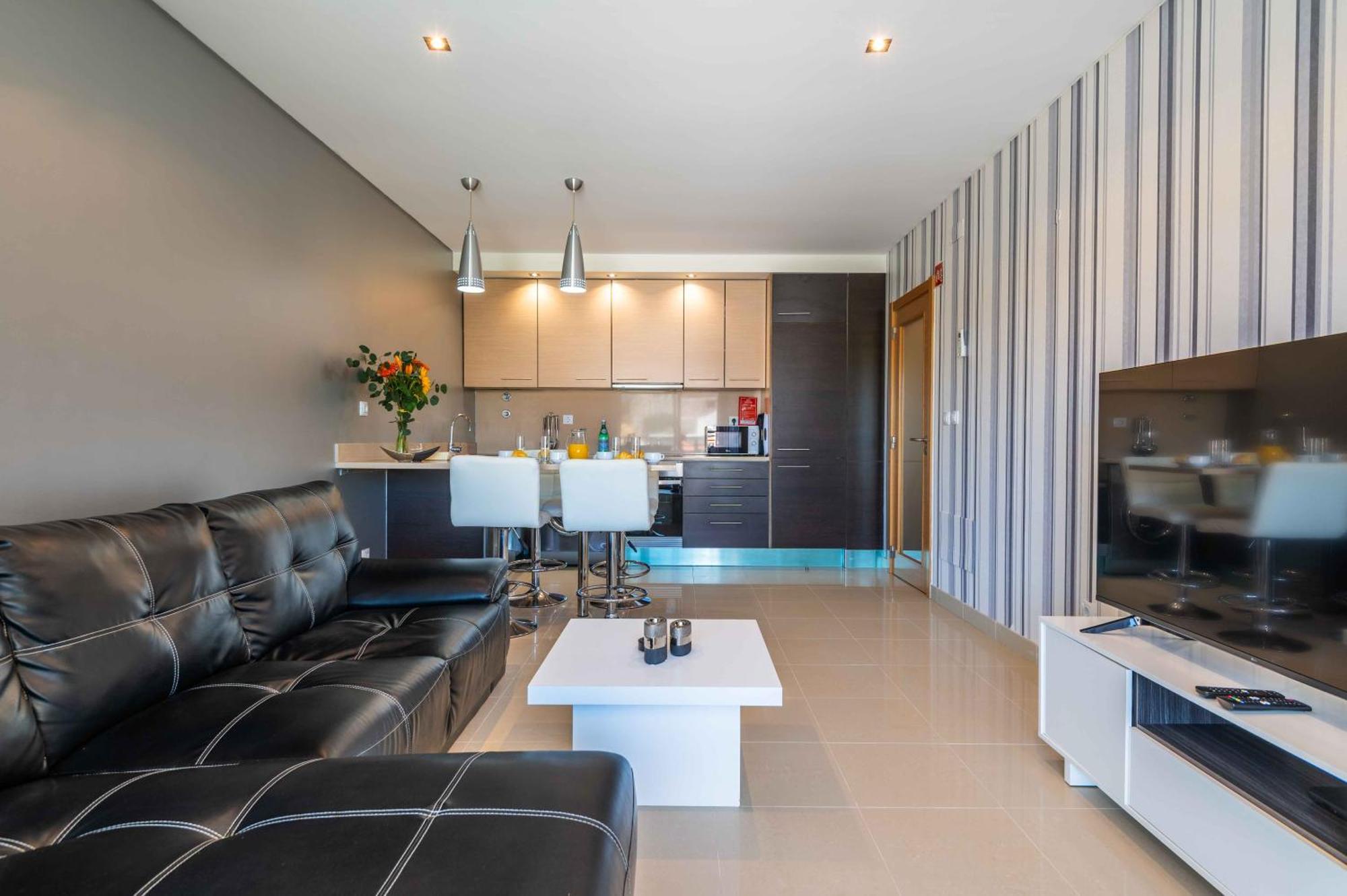 Apartamento T2 Eucalipto 2A Olhos de Agua  Dış mekan fotoğraf